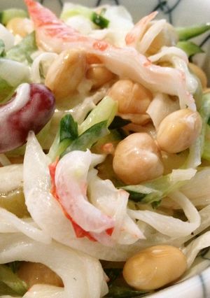 新玉ねぎときゅうりの豆サラダ☆-レシピのメイン写真