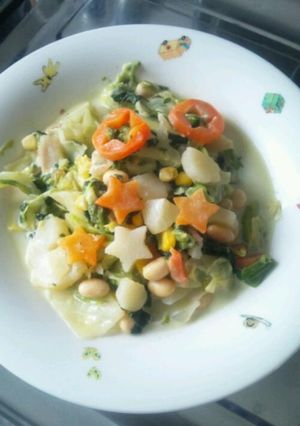 彩り野菜のコンソメ炒め煮-レシピのメイン写真