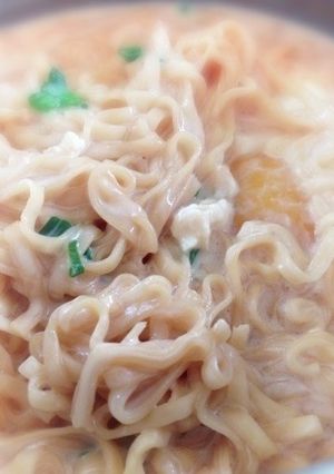簡単！健康思考さん⁈の豆乳チキンラーメン-レシピのメイン写真