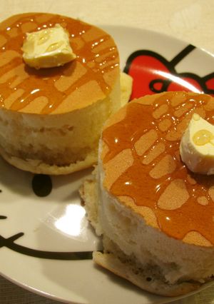 簡単☆自宅で分厚いホットケーキ♬-レシピのメイン写真