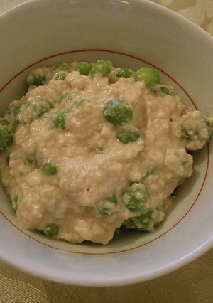 グリーンピースの白和え・胡麻風味-レシピのメイン写真