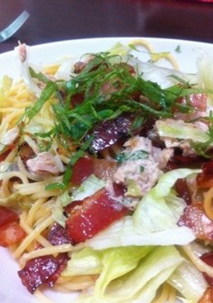ツナとベーコンのパスタ♡-レシピのメイン写真