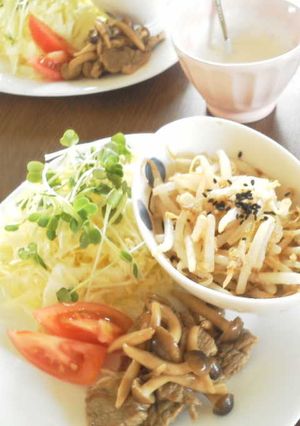 ピリッと担々麺風もやし-レシピのメイン写真