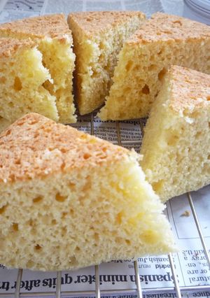 炊飯器で簡単★HMしっとりふんわりケーキ-レシピのメイン写真