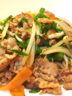 たっぷり野菜のピリ辛豚肉炒め-レシピのメイン写真