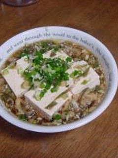 快速、酒の肴、”揚げだし豆腐風”でござーい。-レシピのメイン写真
