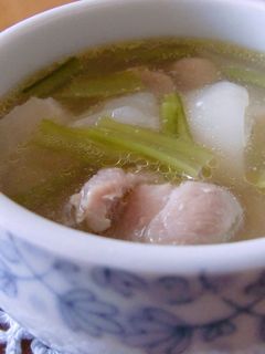 ✿鶏肉の旨味を使ったカブのスープ✿-レシピのメイン写真