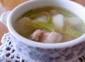 ✿鶏肉の旨味を使ったカブのスープ✿-レシピのメイン写真