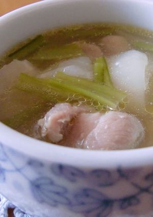✿鶏肉の旨味を使ったカブのスープ✿-レシピのメイン写真