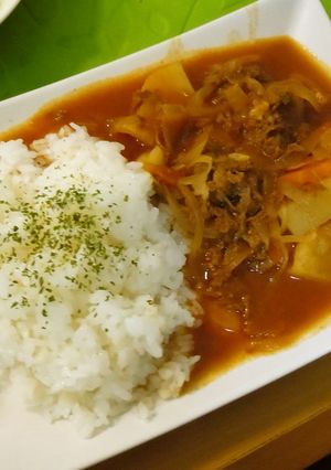 大好き！トマトたっぷりハヤシライス-レシピのメイン写真