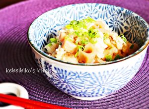 醤油麹deれんこんと豚肉の炊き込みご飯-レシピのメイン写真