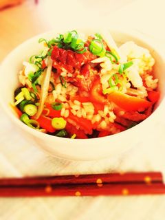 焼き鳥缶で炊き込みご飯♪-レシピのメイン写真