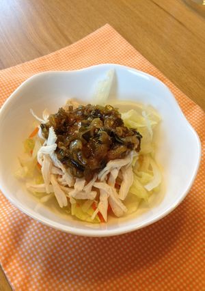 蒸し鶏のサラダ-レシピのメイン写真