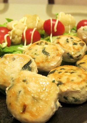 鶏挽肉のハーブ焼き-レシピのメイン写真