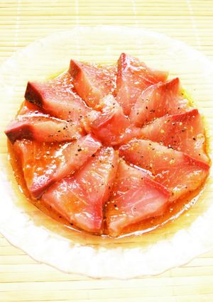 ☺おうち居酒屋☆簡単♪和風カルパッチョ☺-レシピのメイン写真