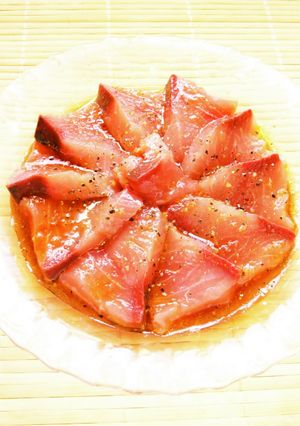 ☺おうち居酒屋☆簡単♪和風カルパッチョ☺-レシピのメイン写真