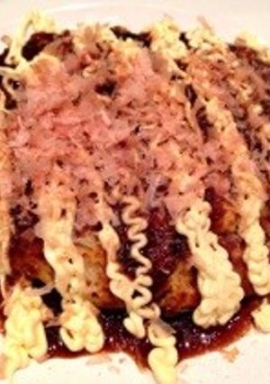 米粉のお好み焼き 取り分けて離乳食！-レシピのメイン写真