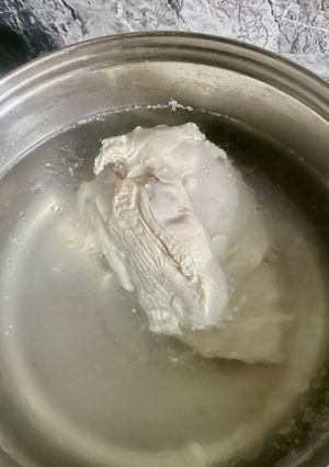 私のゆで鶏-レシピのメイン写真