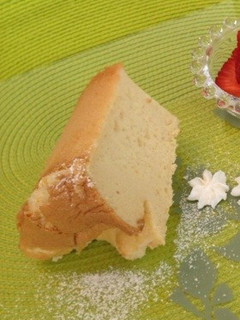 しっとりふわふわシフォンケーキ-レシピのメイン写真