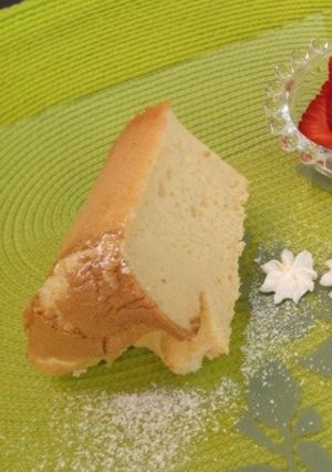 しっとりふわふわシフォンケーキ-レシピのメイン写真