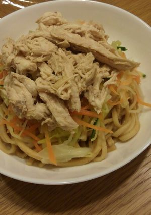 冷汁風まぜうどん-レシピのメイン写真