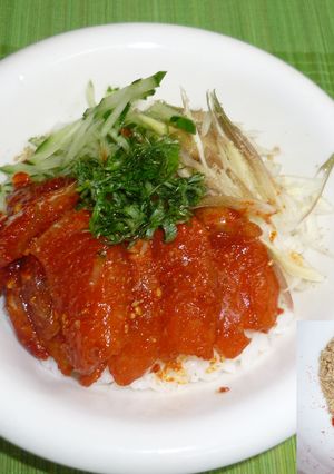 韓国風刺身の漬丼-レシピのメイン写真