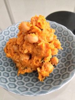 南瓜とひよこ豆のゴマだれサラダ-レシピのメイン写真