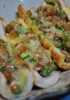 ちくわ納豆のチーズ焼き-レシピのメイン写真