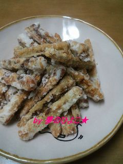 簡単♪ごぼうのスティック揚げ-レシピのメイン写真