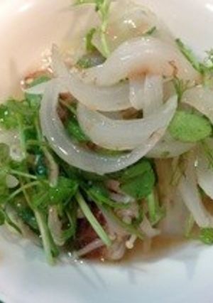 簡単！レンジだけ！早い！新玉ねぎお浸し-レシピのメイン写真