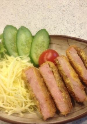 簡単・ハムカツ！！-レシピのメイン写真