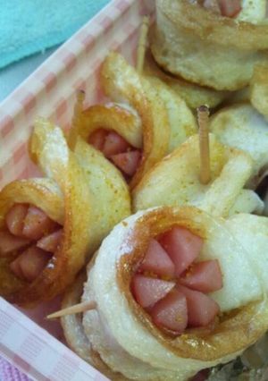 簡単!ちくわ巻き揚げ-レシピのメイン写真