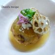 海老入りレンコン団子のあんかけ♬