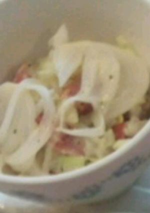 春野菜のホットシーザーサラダ-レシピのメイン写真