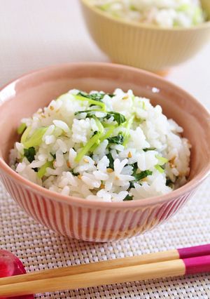 香り楽しむ簡単♪三つ葉ご飯-レシピのメイン写真