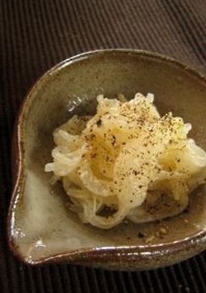 野菜ソムリエの、しらたき白みそマリネ。-レシピのメイン写真