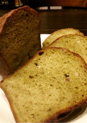 HB 粉末緑茶と大豆プロテインのパン-レシピのメイン写真