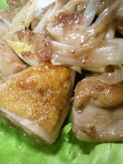 梅肉といちごジャムの鶏照り焼き♡給食風-レシピのメイン写真