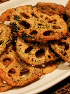 レンコンチップス 磯辺揚げ-レシピのメイン写真