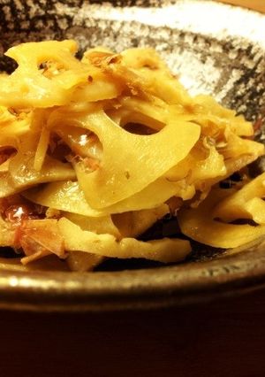 シャキシャキ！金平蓮根-レシピのメイン写真