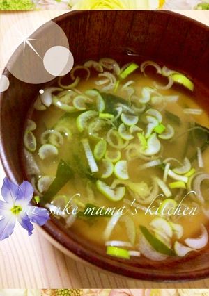 ｡ஐஃ母の味♥クイックわかめ味噌汁｡ஐஃ-レシピのメイン写真