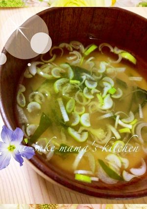 ｡ஐஃ母の味♥クイックわかめ味噌汁｡ஐஃ-レシピのメイン写真