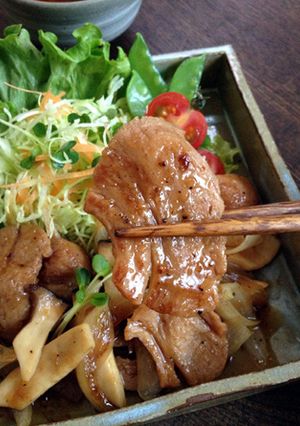 大豆ミート【お肉みたいな生姜焼き】-レシピのメイン写真