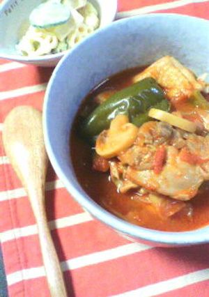 鶏肉のトマト煮-レシピのメイン写真