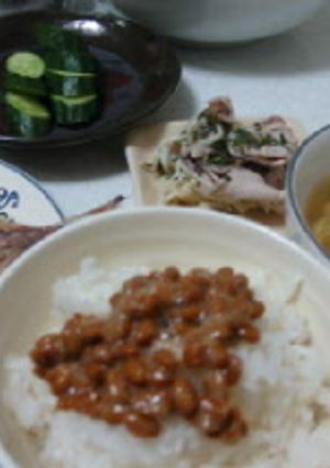 豚しゃぶの梅じそ和え(9/21の晩ご飯)-レシピのメイン写真