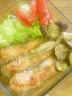 サーモンのハーブオイル焼き-レシピのメイン写真