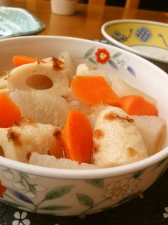 *減塩*大根と人参と竹輪の煮物-レシピのメイン写真