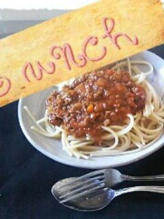 簡単!!ミートスパゲティ-レシピのメイン写真
