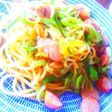 簡単!!ネギとウインナーの和風パスタ