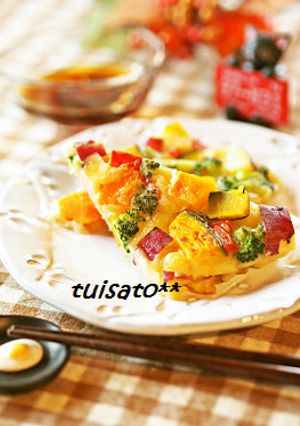 ＊天ぷら粉でベジ焼き＊-レシピのメイン写真